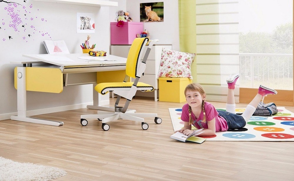Стол moll Champion в интерьере детских комнат