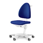 Стул Maximo белое основание/ткань Classic/Blue/РАСПРОДАЖА