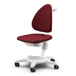 Стул Maximo белое основание/ткань Trend/Red/НОВИНКА