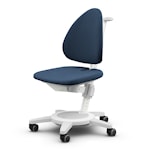 Стул Maximo белое основание/ткань Trend/Blue/НОВИНКА