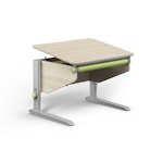 Письменный стол Winner Compact Classic белый клен/с откидным лотком