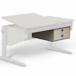 Тумба подвесная Twin Box/ белый клен