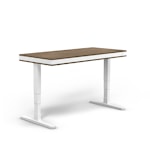 Регулируемый стол moll T7 XL exclusive грецкий орех/белый