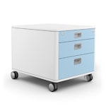 Тумба moll С7/голубая