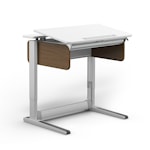 Письменный стол Champion Compact/Express/ боковины из натурального дерева (грецкий орех)