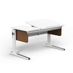 Расущая парта Champion Slim/ / боковины грецкий орех (натуральное дерево)