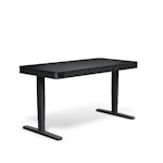 Регулируемый стол moll T6 L Черный каркас/черн. профиль/5 ящиков черных/3 розетки