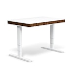 Регулируемый стол moll T8 M Грецкий орех /белая рама