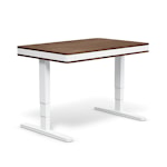 Регулируемый стол moll T8 M Exlusiv Грецкий орех/белая рама