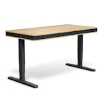 Регулируемый стол moll T8 L Exlusiv Дуб/черная рама